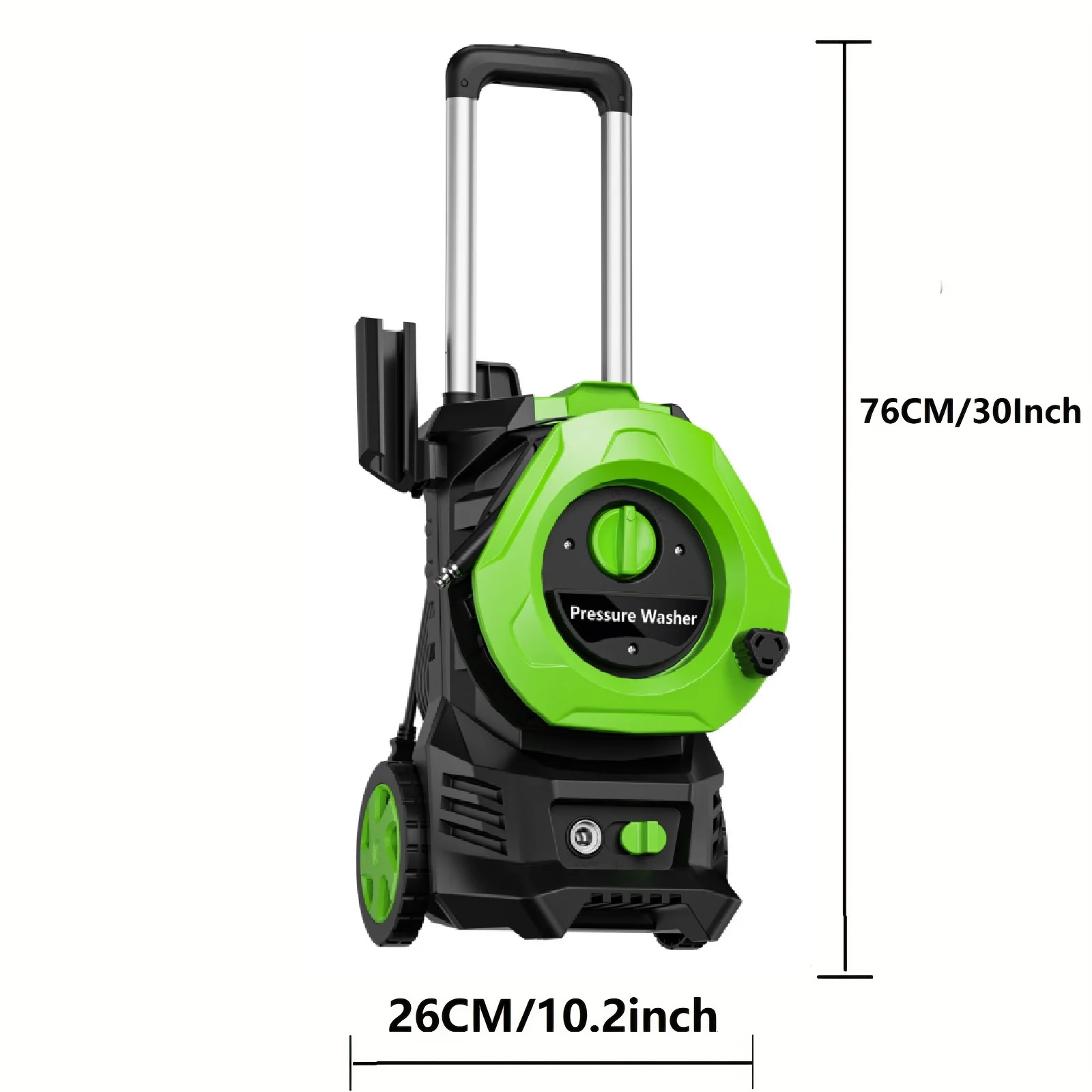 Electric Pressure Washer 4800PSIMax 2.9GPM Pressure Washer with 25 Ft Hose, 16.4 Ft Power Cord, Soap Tank Car Wash Machine Blue Ideal Cleaning for pool, Car, Patio - Image 19