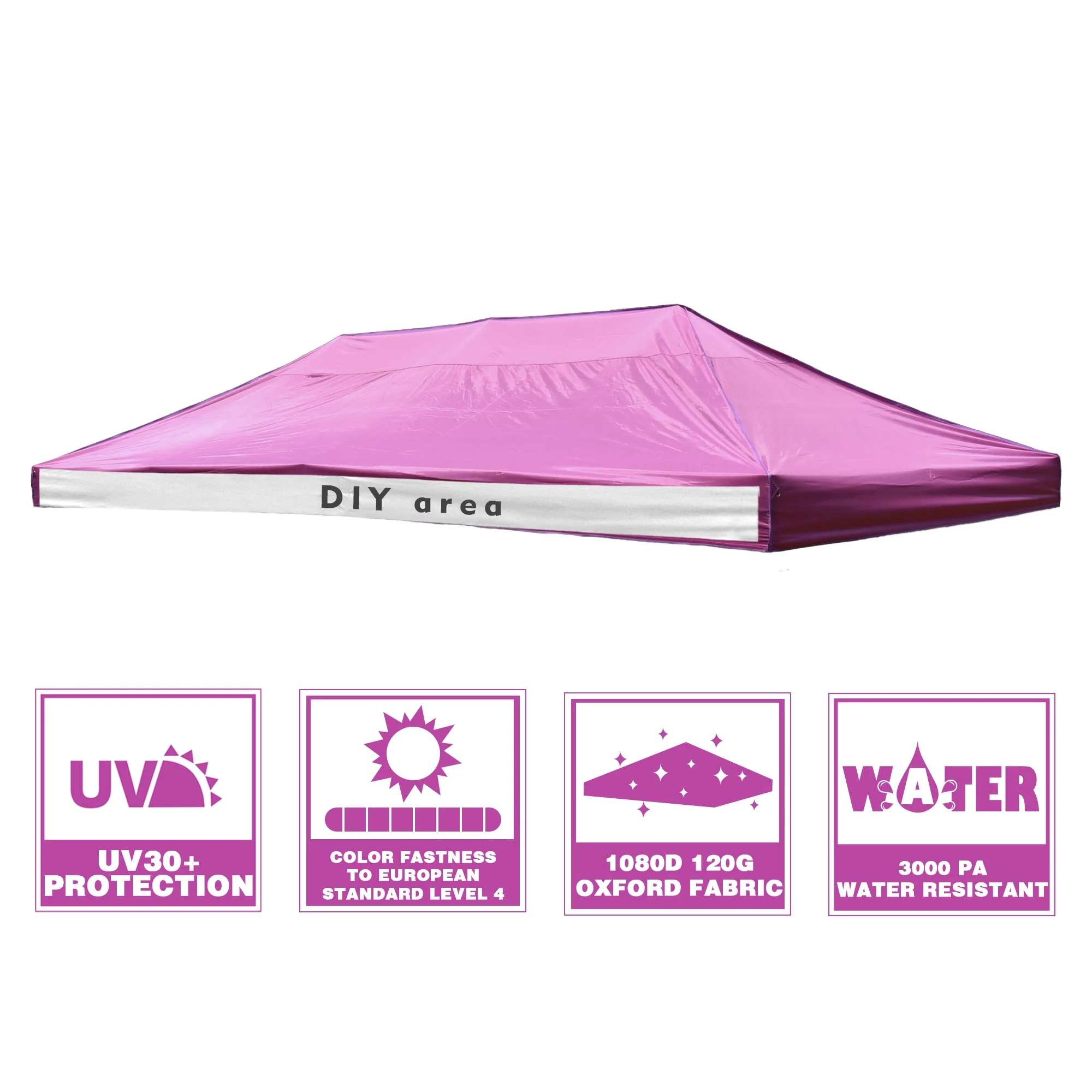 InstaHibit 10x20Ft Replacement Pop up Canopy Top Sunshade Cover Outdoor Patio - Image 56