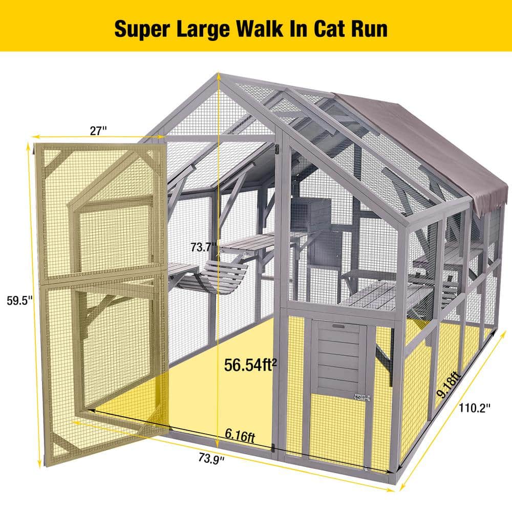 Outdoor Cat Run: Large Cat Enclosure - Image 7