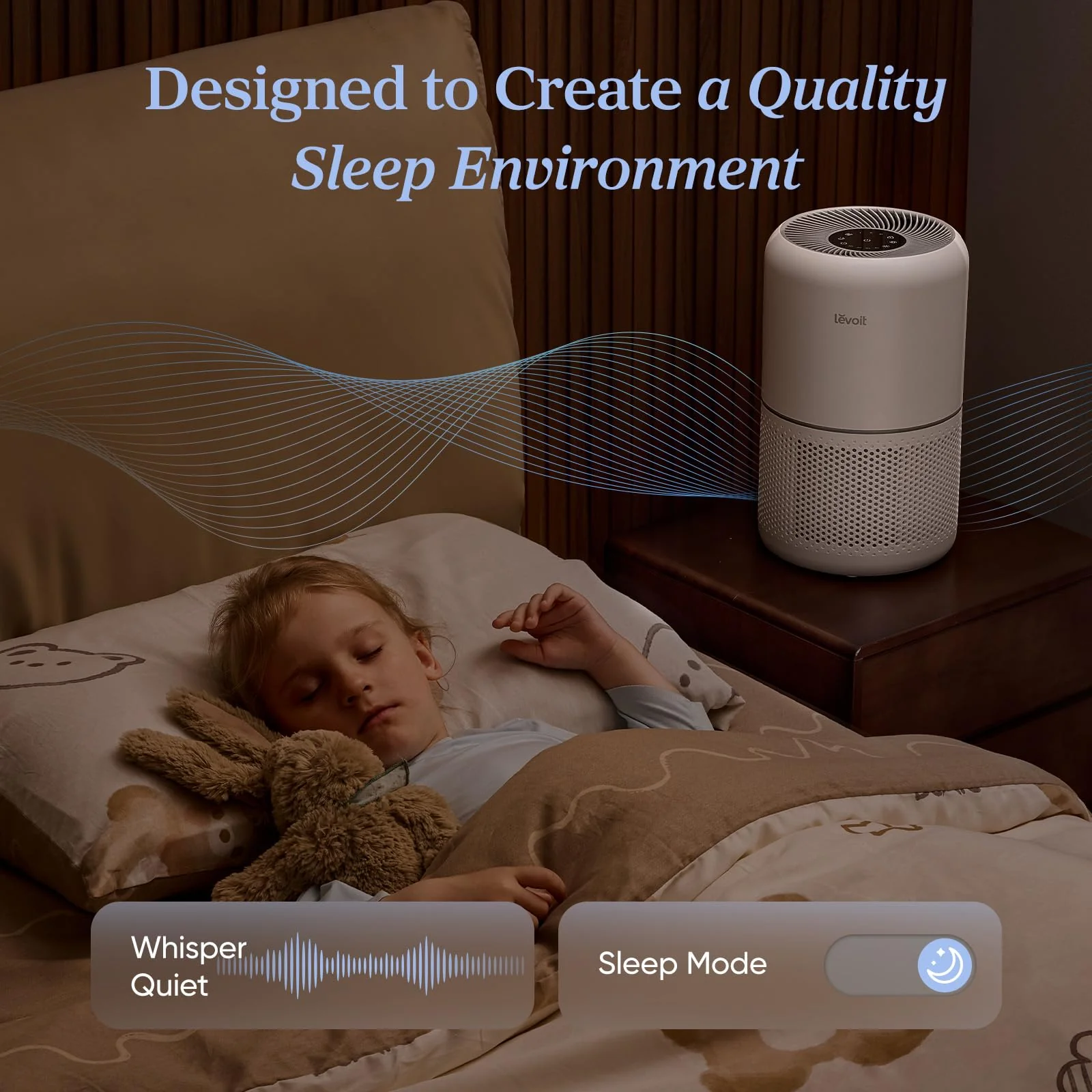 2 Pack Air Purifiers for Home, Compact Air Cleaners for Dust, Allergens, Pet Dander and Odors - Image 7