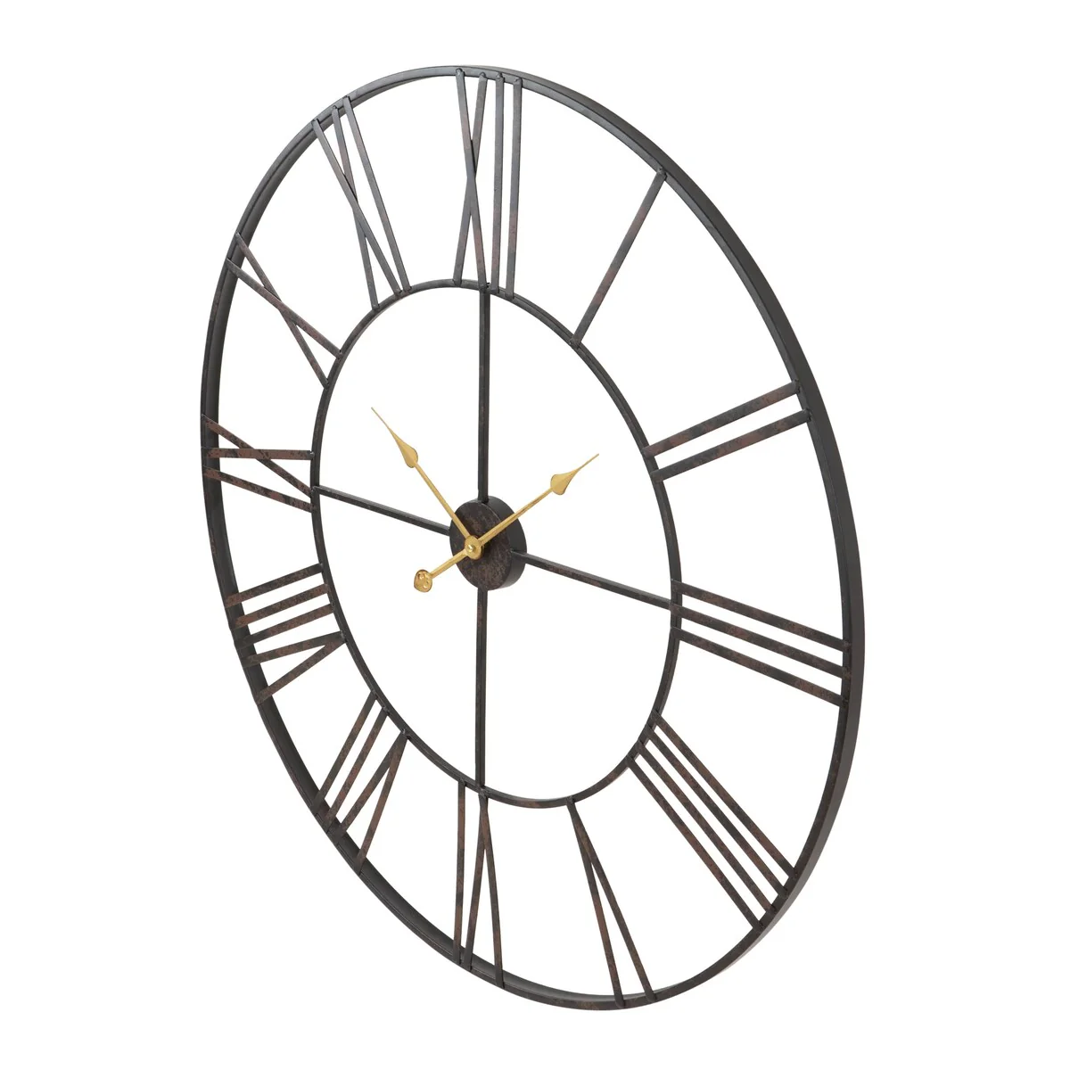 Modern Round Metal Wall Clock, Decorative Circular Hanging Clock for Living Room, Bedroom and Office - Image 33